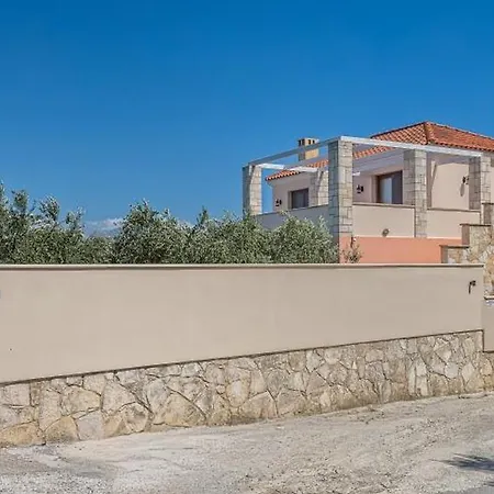Katerina With Eco Heated Pool Villa Spiliá